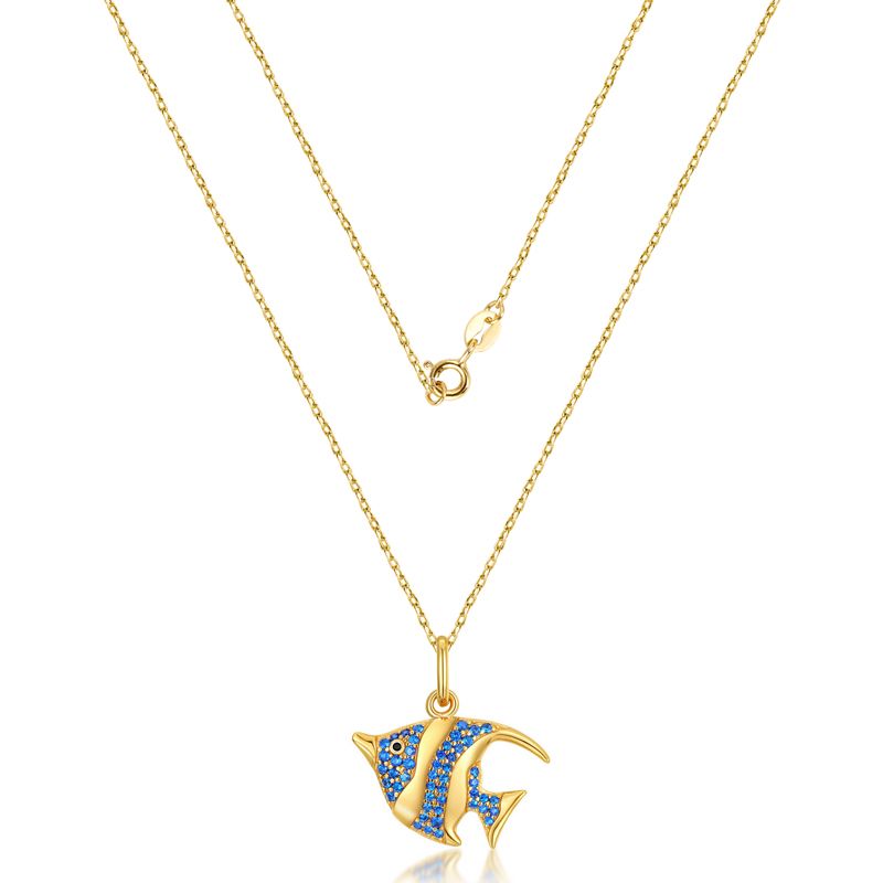 Heniochus Fish Necklace