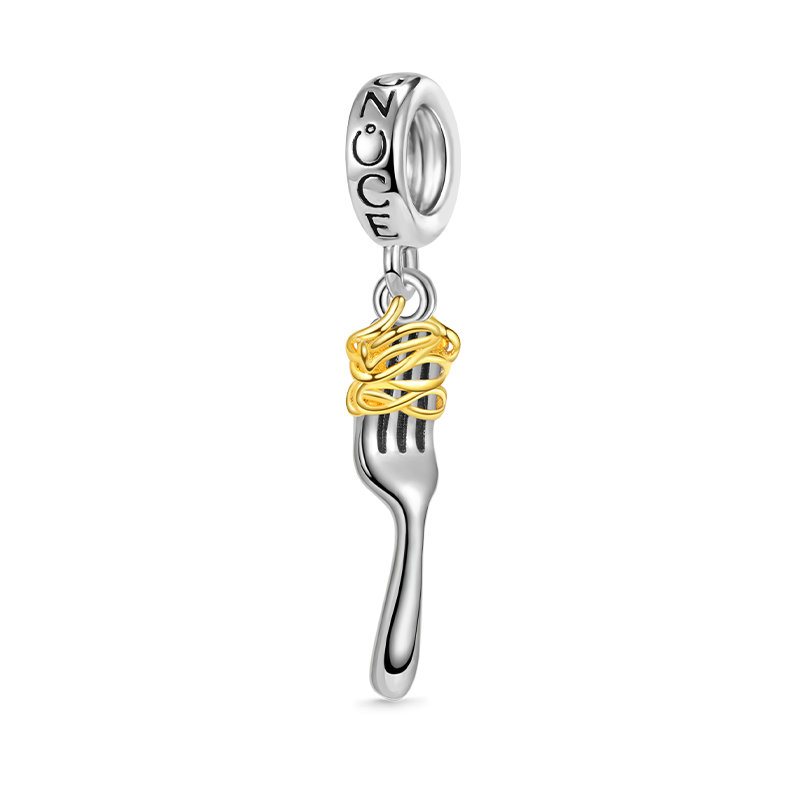 Fork & Pasta Pendant
