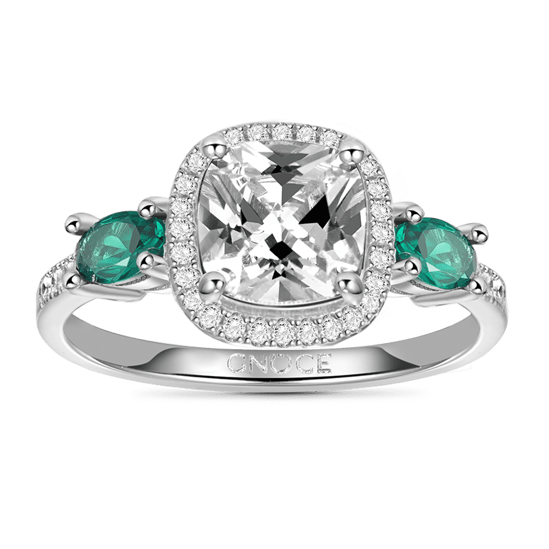 Square-cut Ring Set