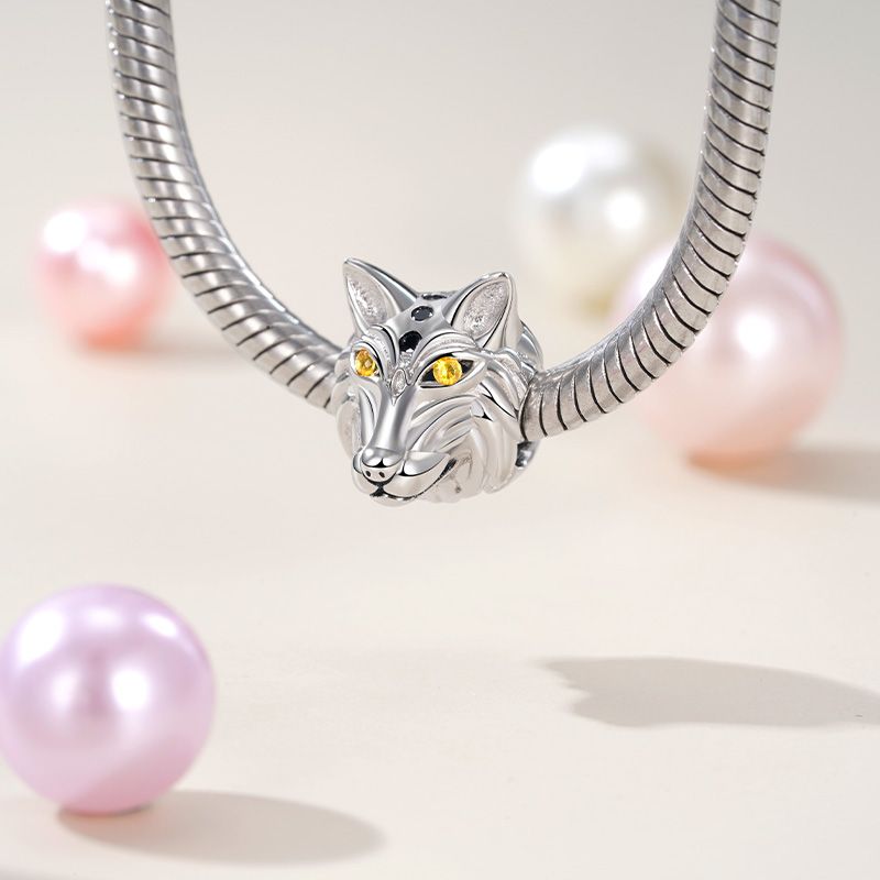 Animal Wolf Charm