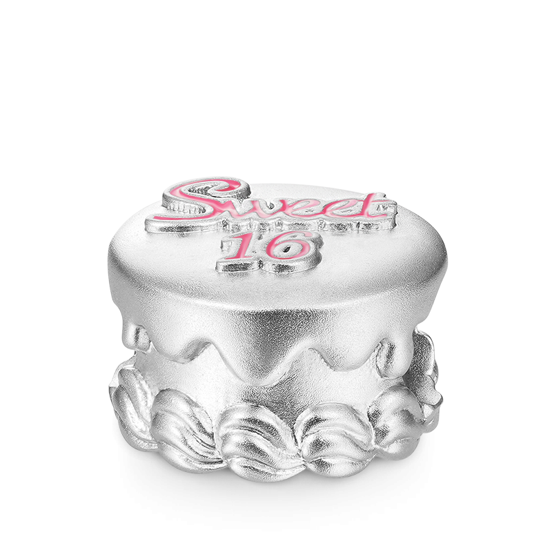 Sweet 16 Cake Charm