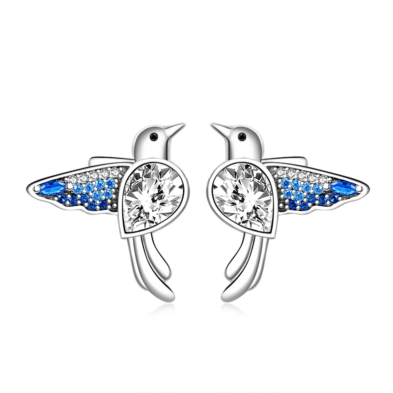 Hummingbird Stud Earrings