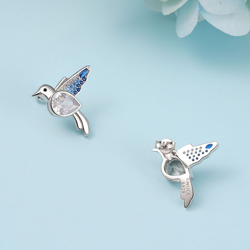 Hummingbird Stud Earrings