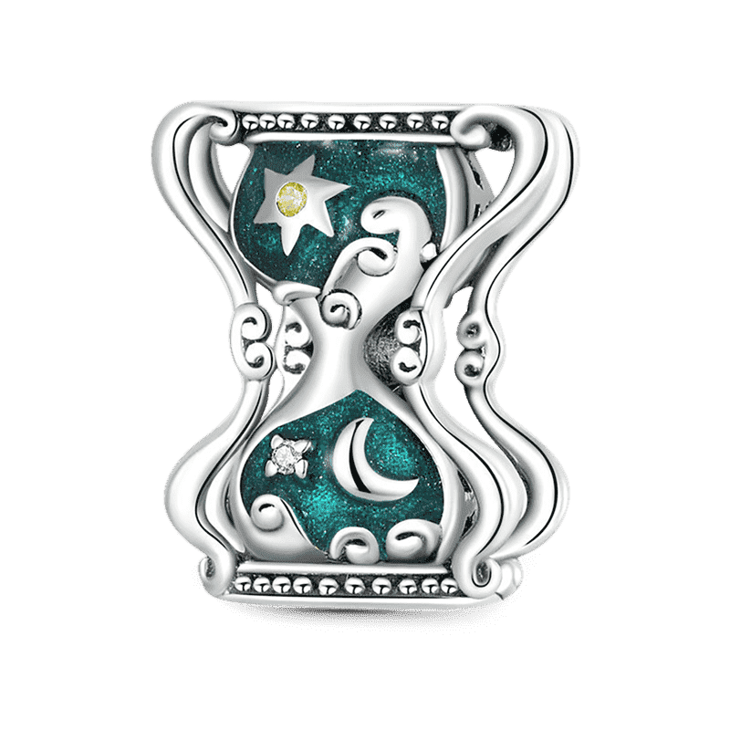 Sun&Moon Hourglass Charm