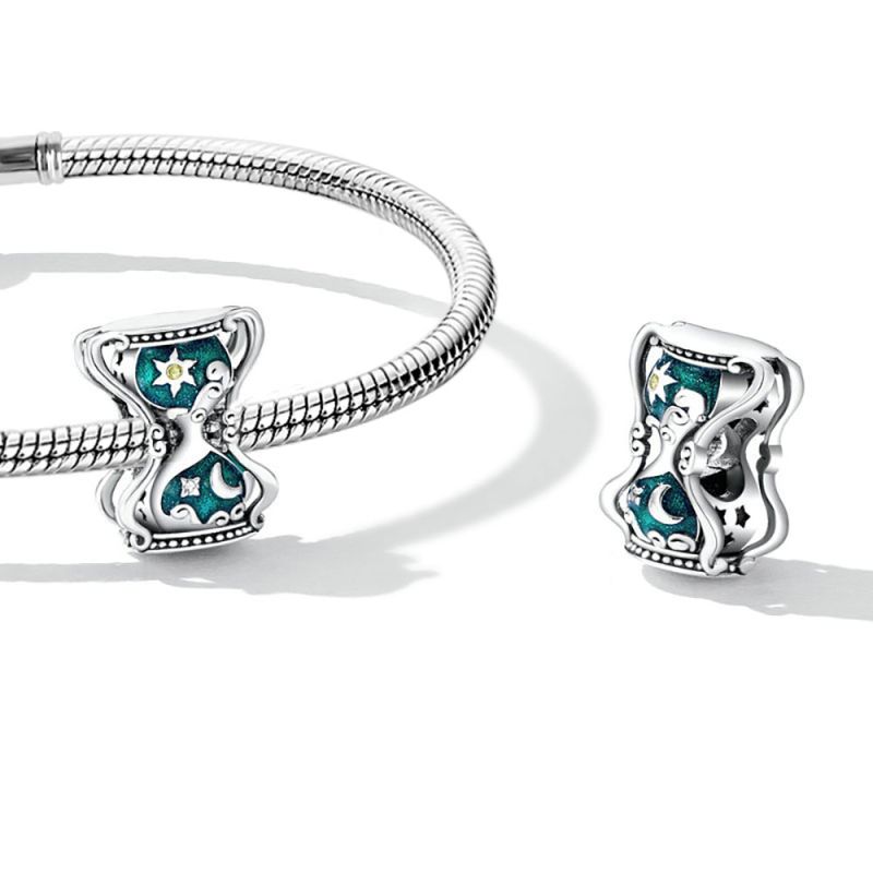 Sun&Moon Hourglass Charm