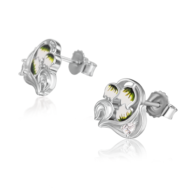 Lily of the Valley Earrings