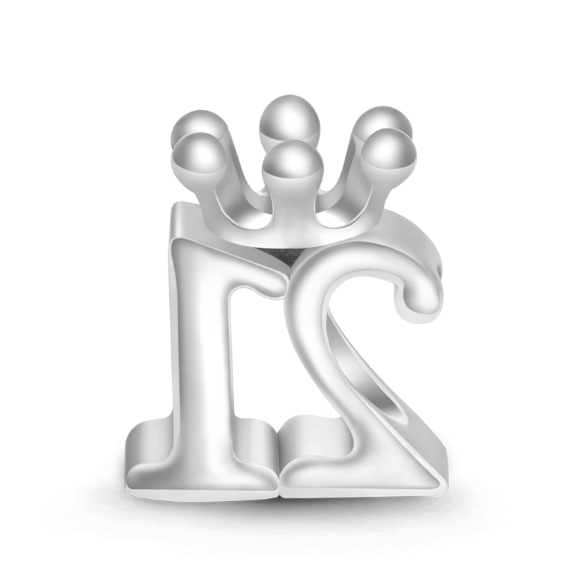21st Birthday Charm