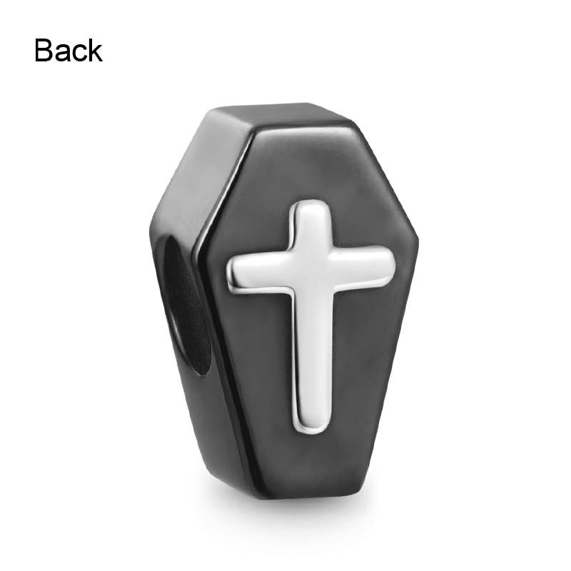 Black Coffin Charm