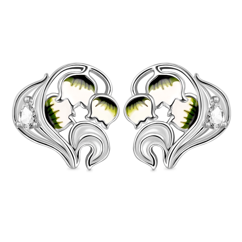 Lily of the Valley Earrings