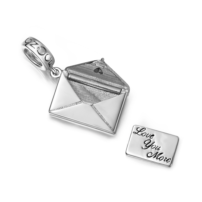 Envelope Engravable Pendant