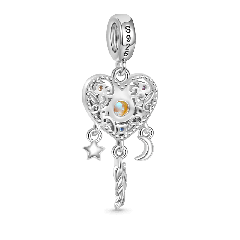 Dream Catcher Heart Pendant