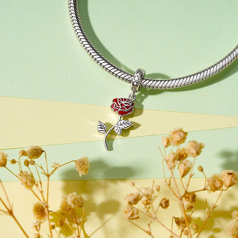 Rose Flower Pendant