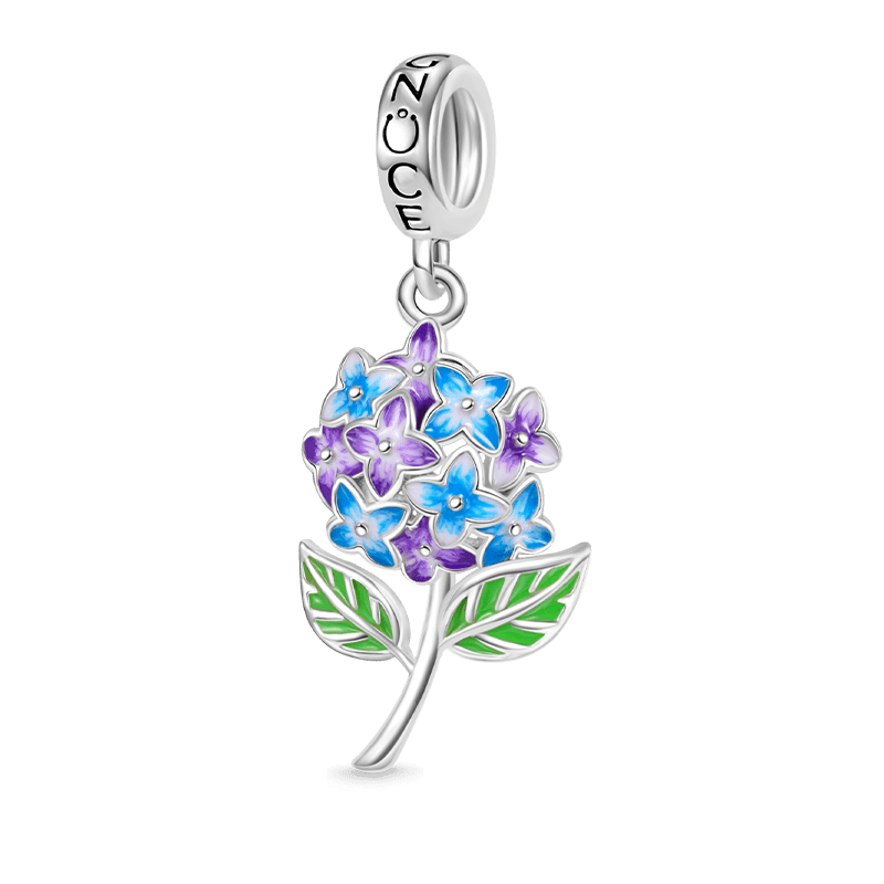 Blooming Hydrangea Pendant