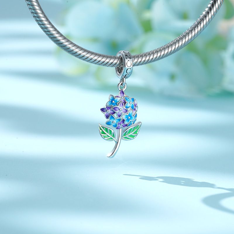 Blooming Hydrangea Pendant