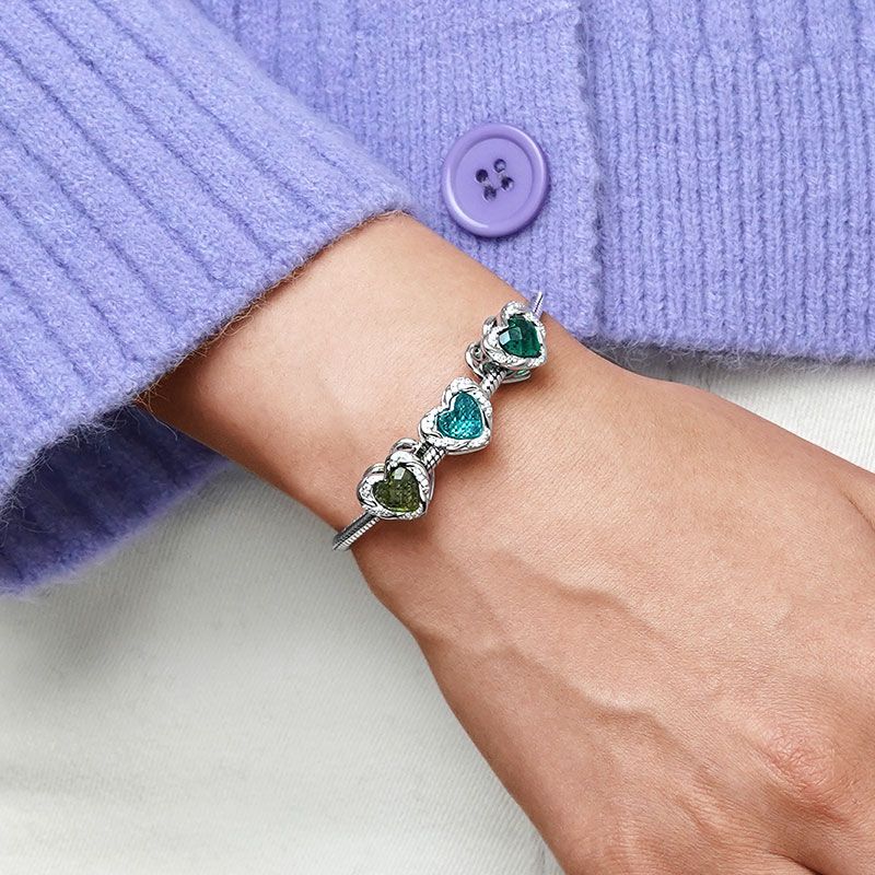 Heart Birthstone Charm