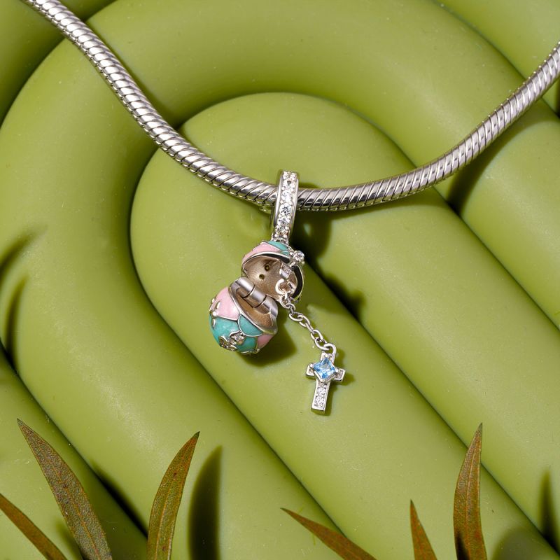 Easter Egg Openable Pendant