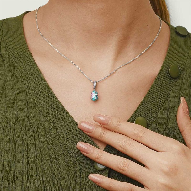 Easter Egg Openable Pendant