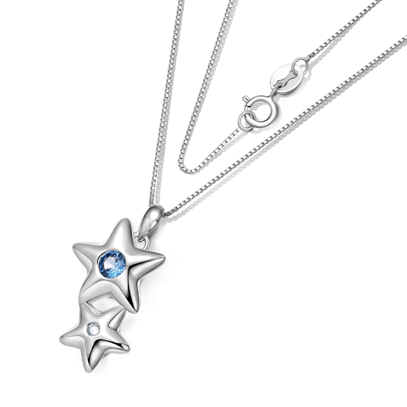 Double Star Necklace