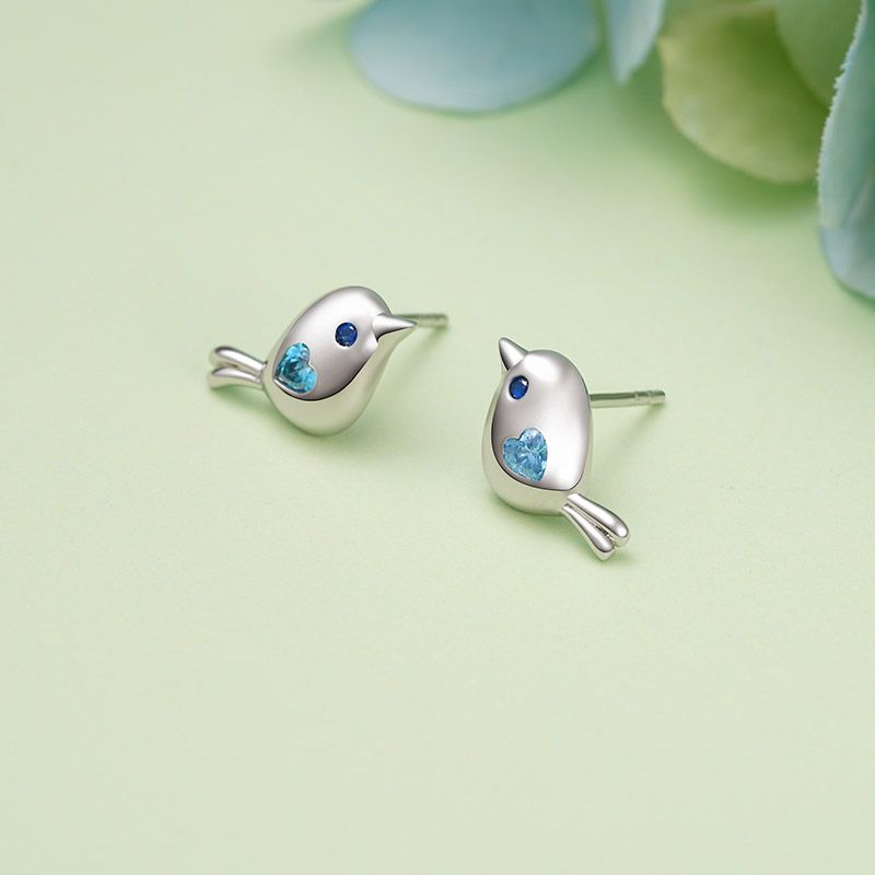 Bird Stud Earrings