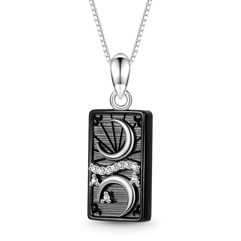 the Moon Tarot Necklace