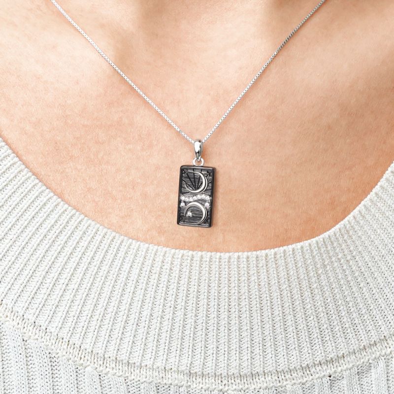 the Moon Tarot Necklace