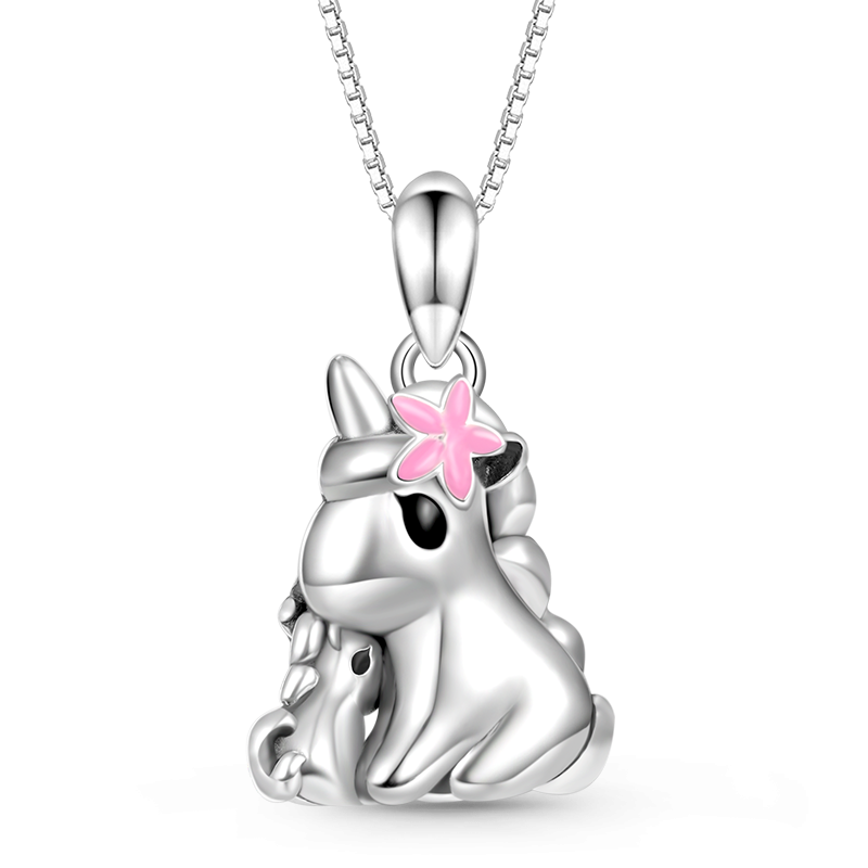 Unicorn & Baby Necklace