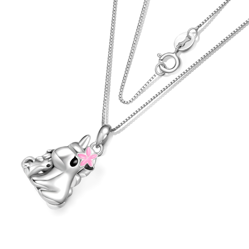 Unicorn & Baby Necklace