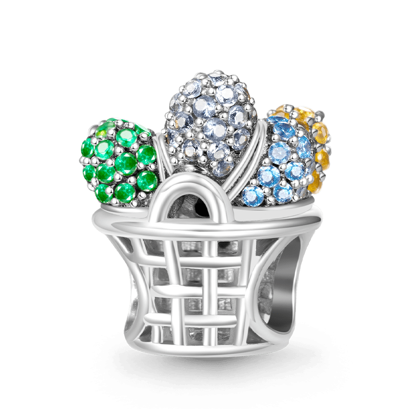 Easter Egg Basket Charm