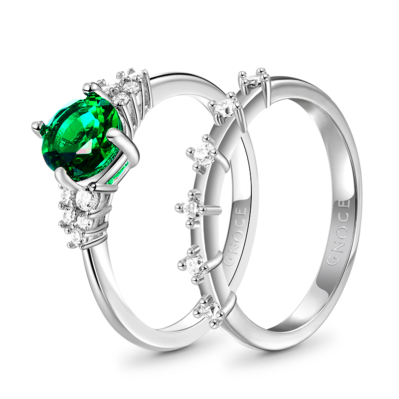 Round-cut Stackable Ring