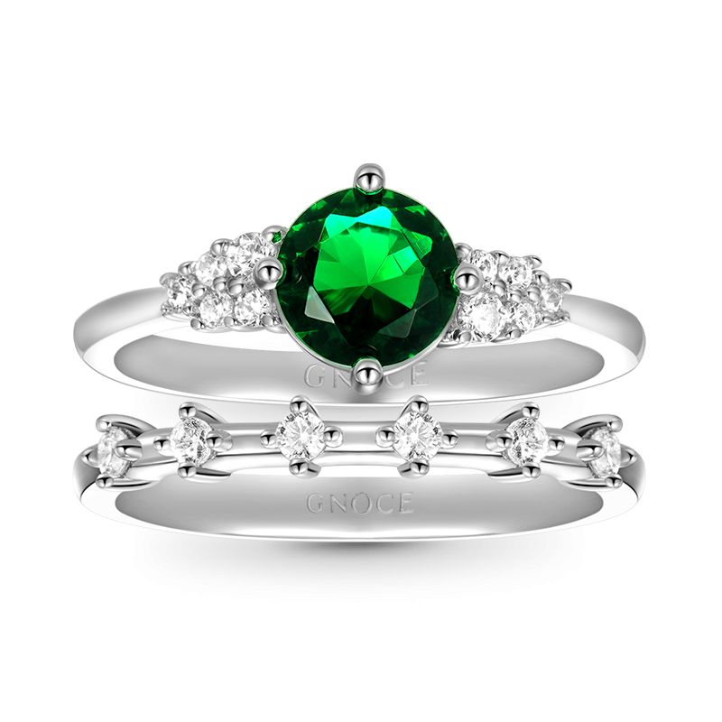 Round-cut Stackable Ring