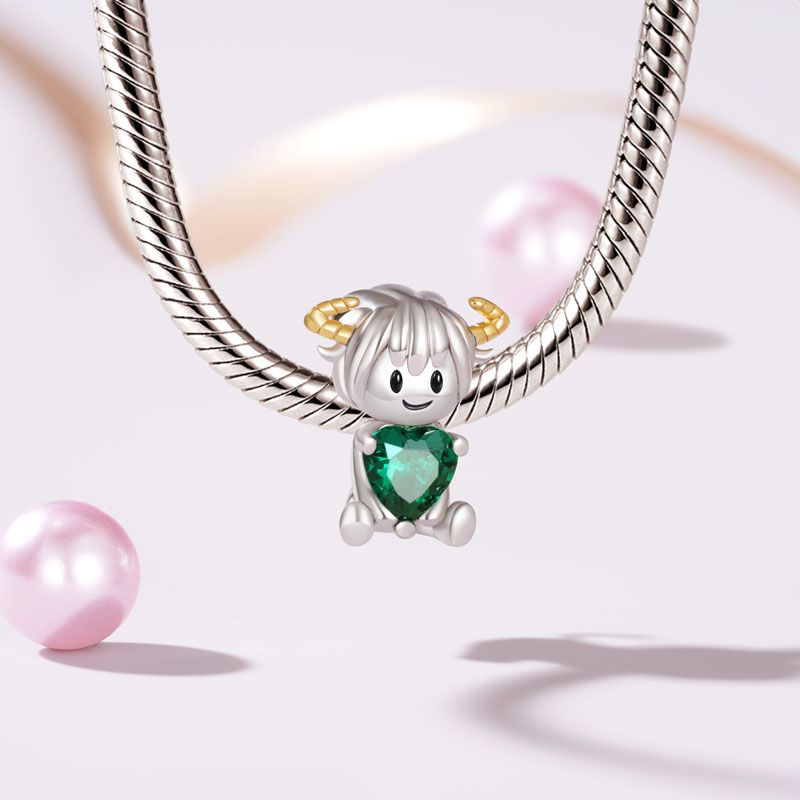 Taurus Zodiac Sign Charm