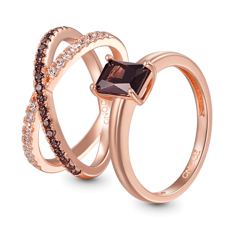 Geometric Stackable Ring
