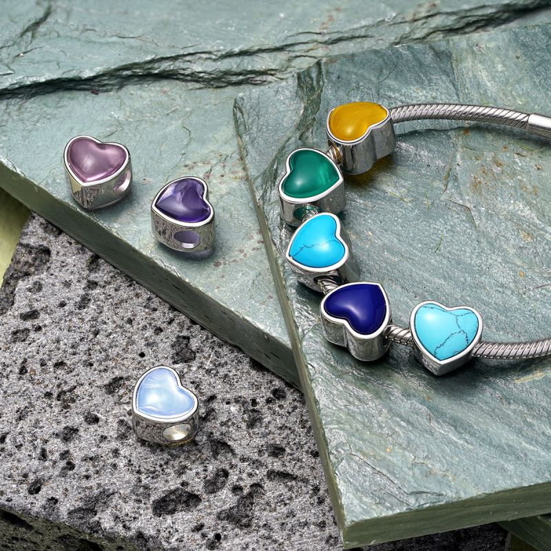 Natural Stone Charm
