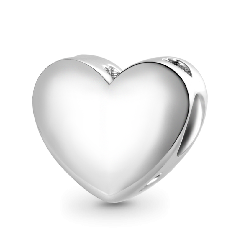 Love Heart Engravable Charm