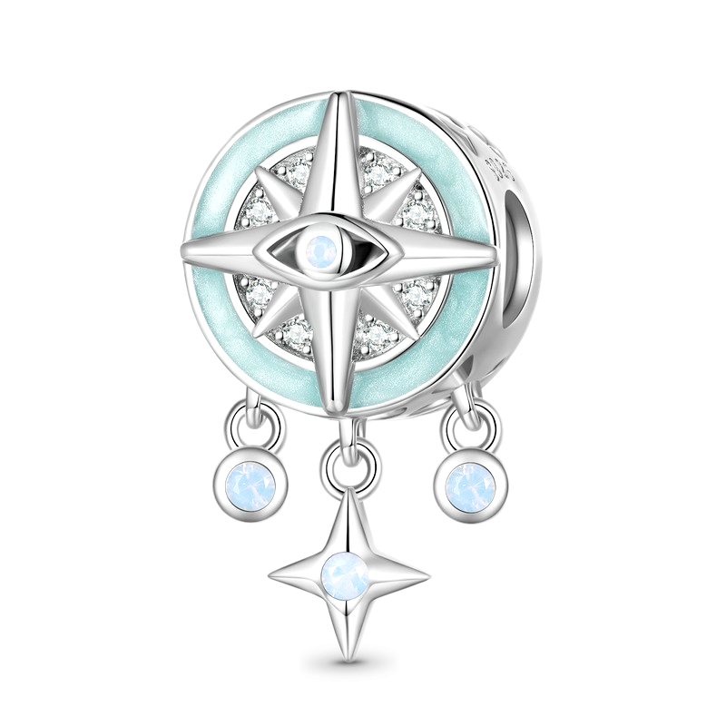 Star Compass Dreamcatcher Charm