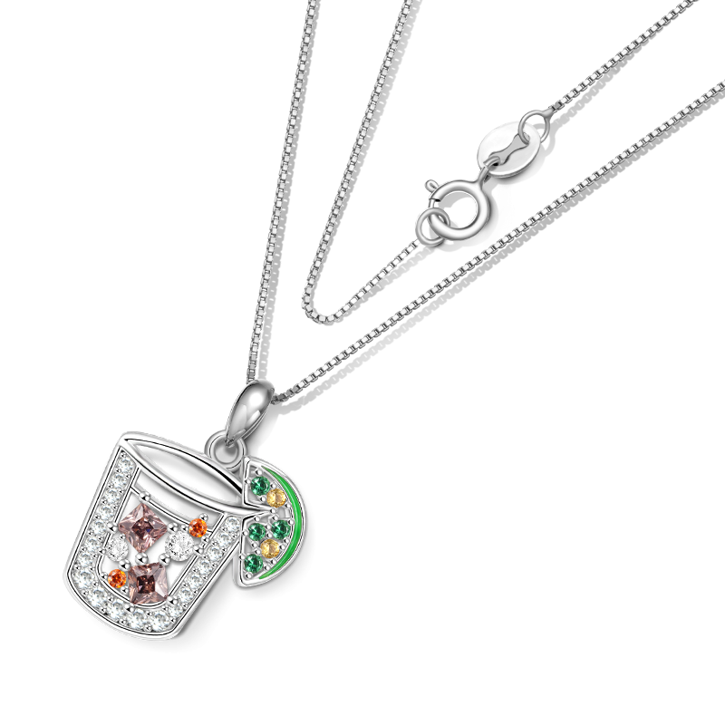 Lemon Drink Necklace