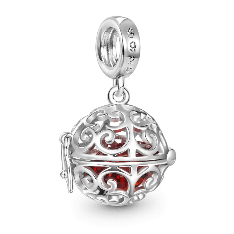 Easter Egg Birthstone Pendant