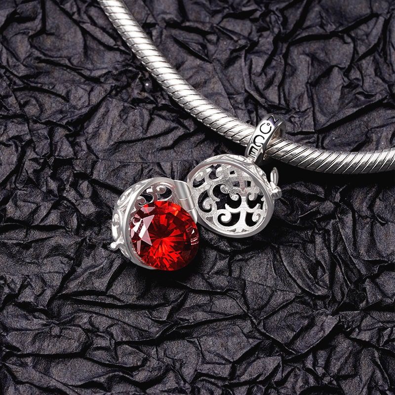 Easter Egg Birthstone Pendant