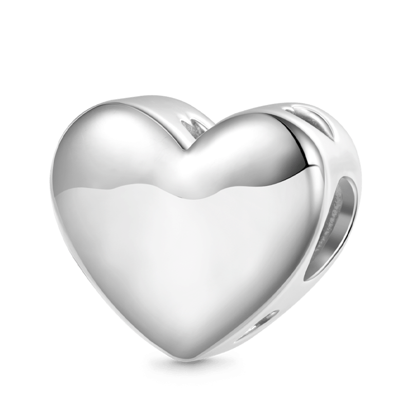 Letters Personalized Heart Charm