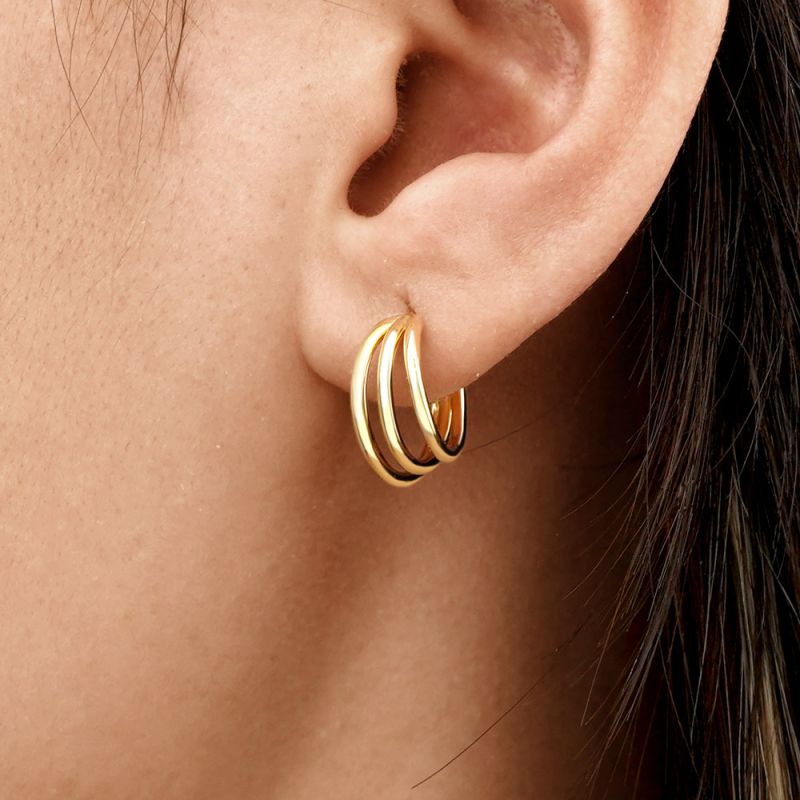 Echo Hoops Earrings
