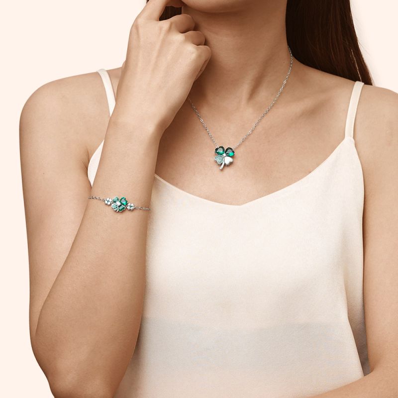 Four Leaf Clover Bracelet