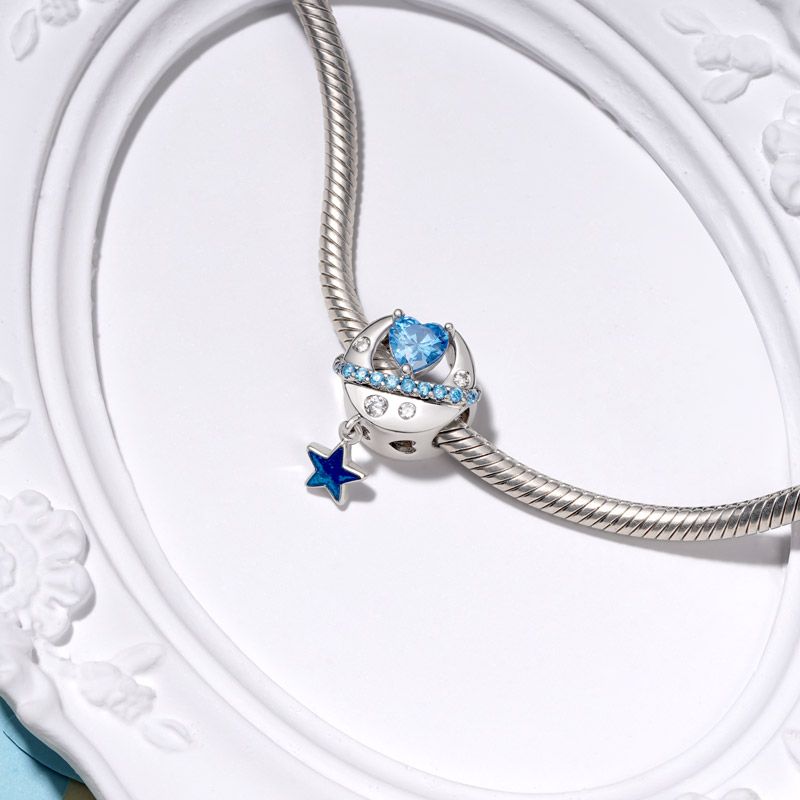 Moon Star Charm