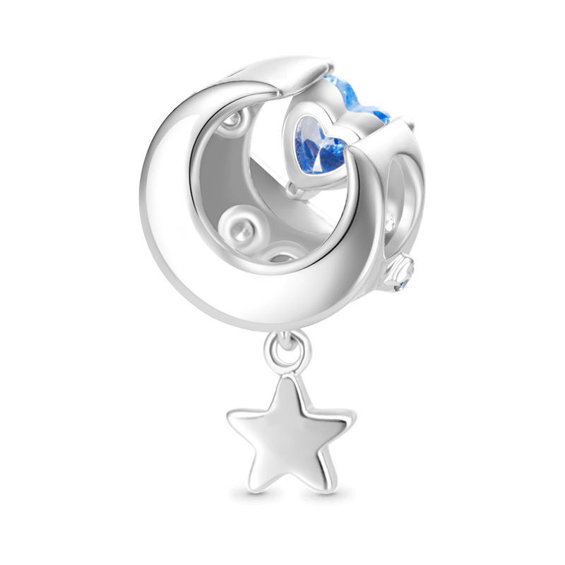 Moon Star Charm
