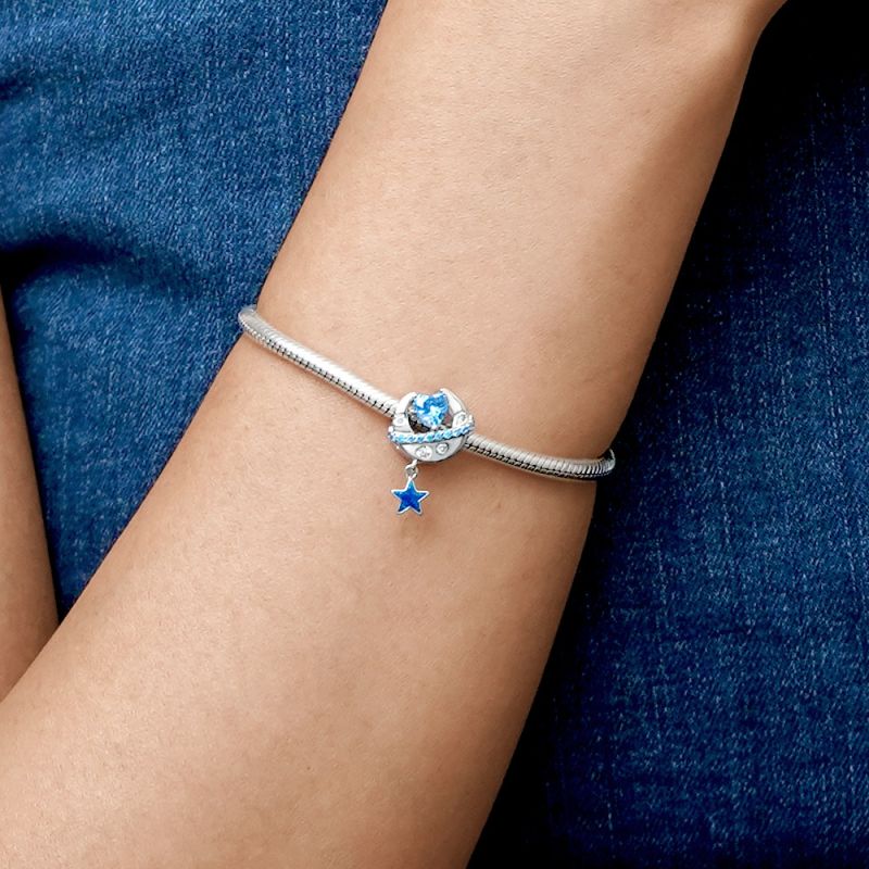 Moon Star Charm
