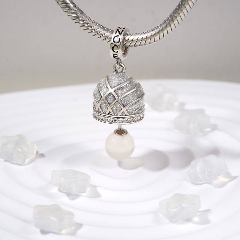 Silver Bell Pendant