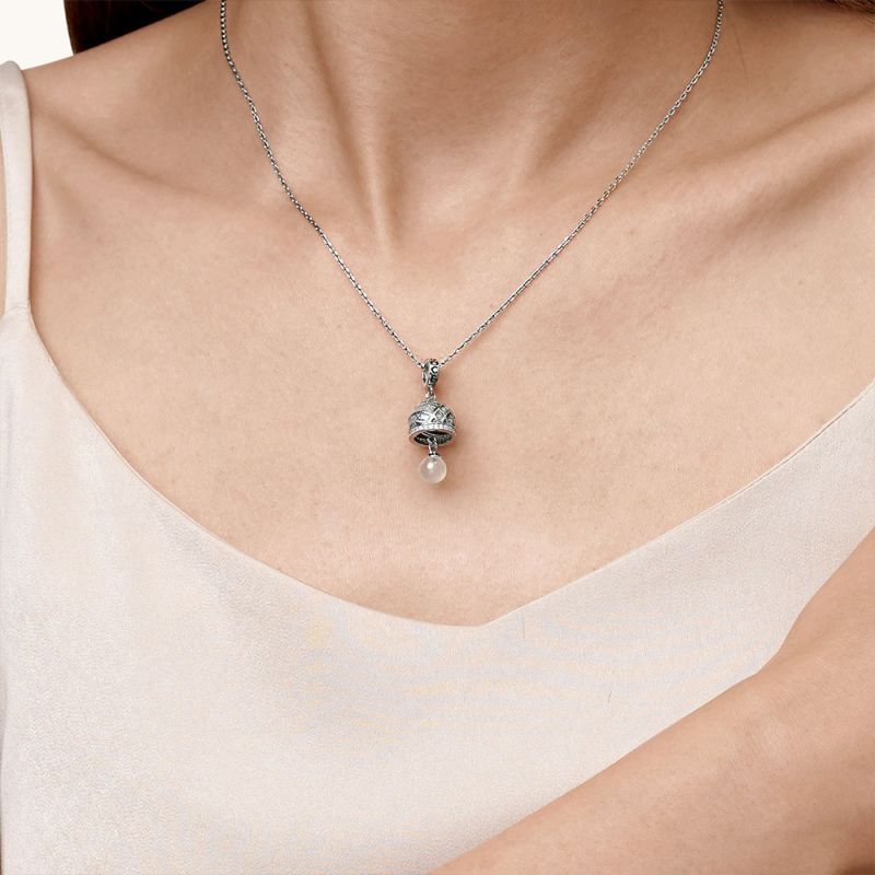 Silver Bell Pendant