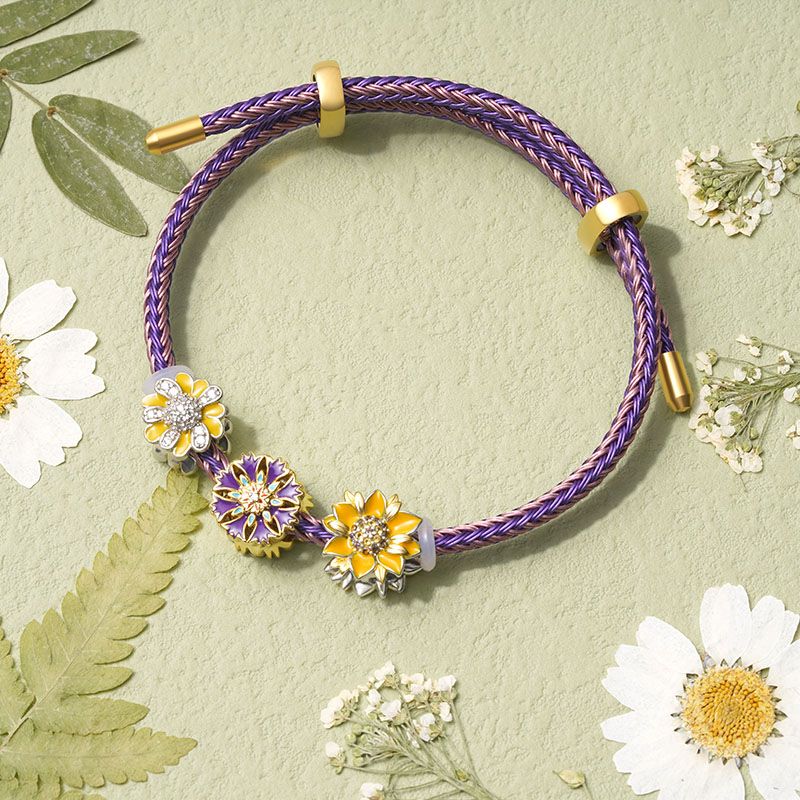 Pink Purple Basic Bracelet