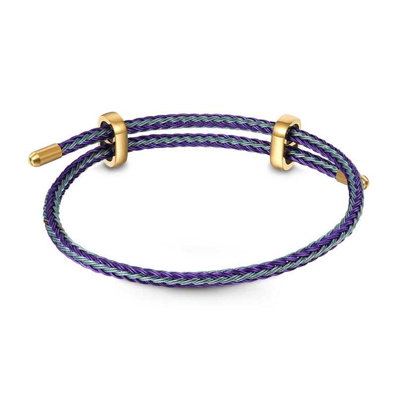 Blue Purple Basic Bracelet