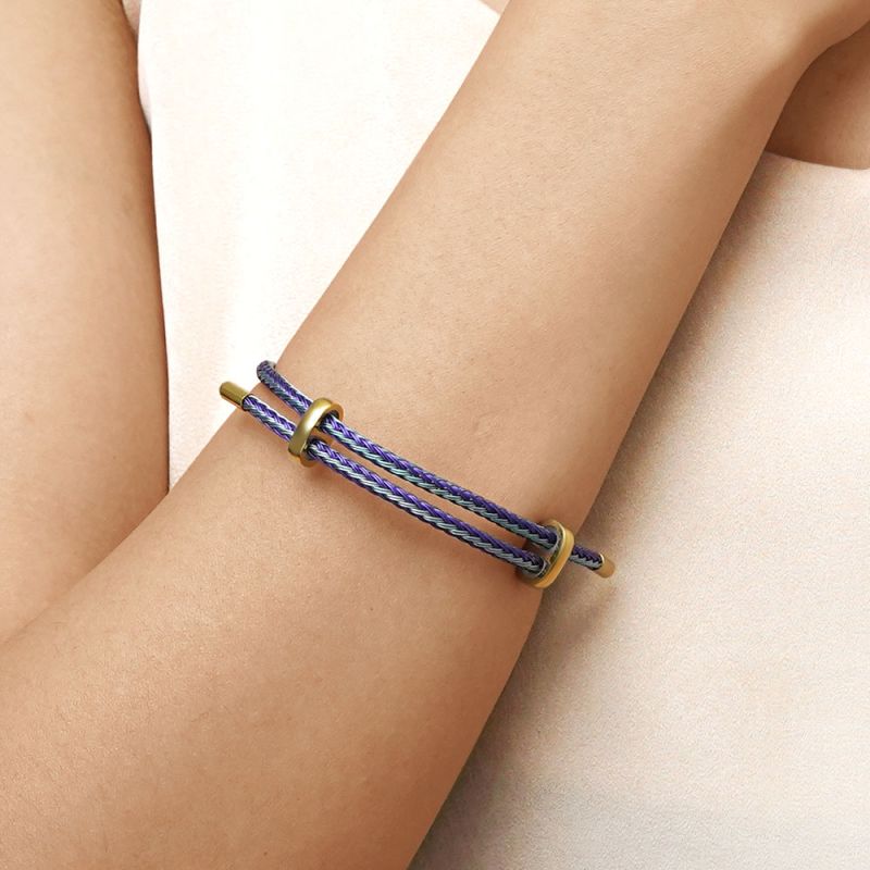 Blue Purple Basic Bracelet
