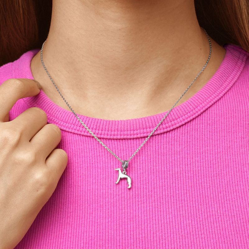 Whippet Dog Pendant